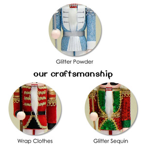 Bán Buôn Màu Hồng Nutcracker Cascanueces 30Cm Trang Trí Bằng Gỗ Nutcracker Cho Trang Trí Nguồn Cung Cấp - Product Image 5