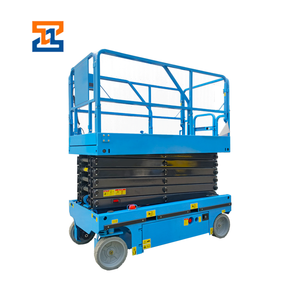 4 meter portabel portabel 8 meter, gudang angkat Pria listrik vertikal mendorong sendiri gunting listrik 4 meter - Product Image 3