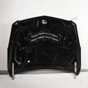 BENSNEES, capó delantero negro personalizado de fibra de carbono Real para Cadillac <span class=keywords><strong>ATSV</strong></span> 2014 2015 2016 <span class=keywords><strong>2017</strong></span> 2018, actualización de capó de carbono - Product Image 4