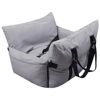 Lit de voyage pour chien de grande taille pour siège arrière de voiture, toutes saisons, amovible et lavable, avec poignée de transport, logo personnalisé OEM, vente en gros, direct usine
