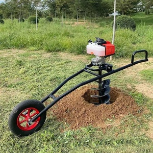 Tarière thermique 63 cm³ en alliage d'aluminium de qualité industrielle et domestique pour le forage profond du sol - Product Image 3