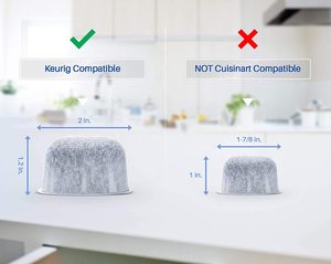 Cartouches de recharge pour <span class=keywords><strong>filtre</strong></span> à eau Keurig, cartouches de <span class=keywords><strong>filtre</strong></span> à eau de remplacement, compatibles avec les cafetières à dosettes K-Cup 2.0 - Product Image 4