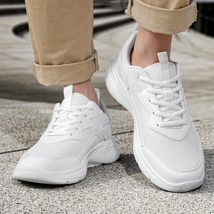 2026 New Style luxury designer Genuine <b>Leather</b> <b>Sneakers</b> fashion brown Casual shoes Lace-up Thick Sole Height Increasing for Men - Product Image 6