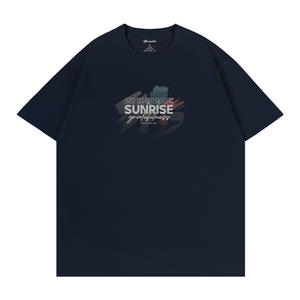 Camiseta Negra para Mujer, 100% Algodón, Manga Regular, Transpirable, Q217, Hecha en China - Product Image 3