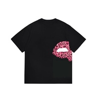 Kaos Pria Terlaris Model Eropa dan AS Bahan Berat 250g Kaos Katun Murni Ramah Lingkungan dan Bernapas
