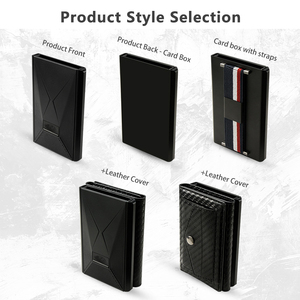 Casekey New Patent Rfid Blocking Slim Minimalist for up Cardholder <b>Wallet</b> No Closure 15mm Thick 70g Lightweight for Men - Product Image 6
