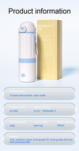 Calentador de Biberones de Acero Inoxidable 316, Calentador de Leche Portátil para Viajes, con Conexión USB - Product Image 5