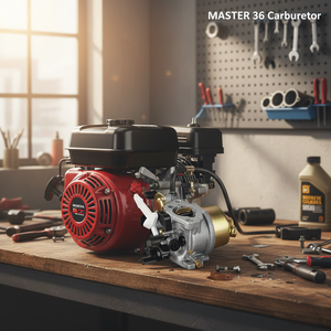 Carburador MASTER 36 para bomba de motor de gasolina MOTB-2P/MOTB-3P, PRETUL - Product Image 3