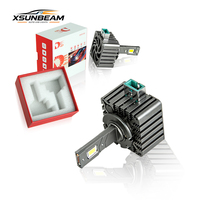 Ampoules de phares LED auto D Series à prix réduit, best-seller, remplacement du xénon, tout-en-un, Plug & Play, D3S, 2 tubes en cuivre, Canbus
