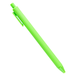 Stylo bille à bouton-poussoir couleur macaron, séchage rapide, logo personnalisé, cadeau promotionnel, fournitures scolaires et de bureau, vente en gros - Product Image 6