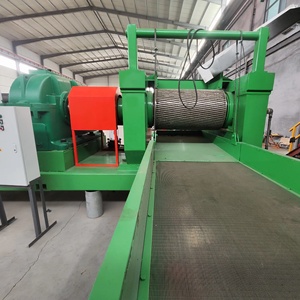 China Professional Manufacturer Rubber Crusher <strong>Tire</strong> Recycling <strong>Machine</strong> XKP-610 <strong>Tire</strong> Cracker Mill for Rubber Powder - Product Image 2