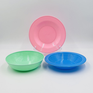 Platos <span class=keywords><strong>de</strong></span> Melamina Rosa <span class=keywords><strong>de</strong></span> Grado Comercial, Profundos para Sopa, para Buffets <span class=keywords><strong>de</strong></span> Hotel y Catering - Product Image 3