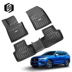 Auto Mall Dedicated Supplier TPE Car Floor Mats Four Season Used Best Car Mats For VOLVO XC 60 2018+ 100% Fitted Car Mats