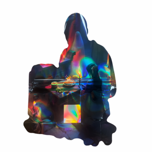 Bolsa de plástico holográfica irregular con forma especial, resellable, con cierre de cremallera, personalizada e impresa, para envasar frutos secos, hierbas y snacks. - Product Image 2