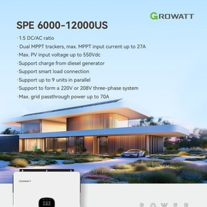 Onduleur hors réseau Goodwe Hope 16.0Lm A1 16Kw avec système de batterie LiFePO4 monté sur rack et communication CAN RS485 - Product Image 5