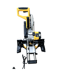 Sierra de mesa deslizante de bisel simple con transmisión por correa de 255 mm y 1800 W <span class=keywords><strong>para</strong></span> carpintería de sobremesa - Product Image 4