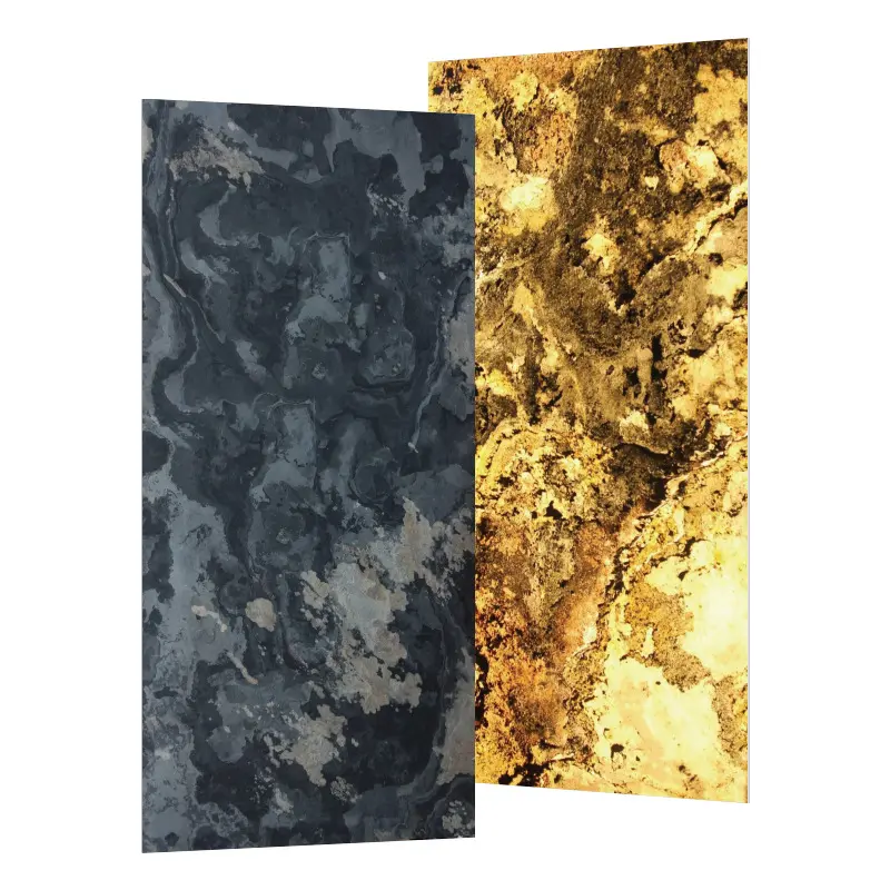 Natural 0.8 mm Ultra Thin Marble Wall Decor Flexible Slate Stone Veneer