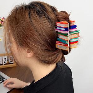 Pince à cheveux créative en forme de dessin animé, très vendue - Pince à cheveux polyvalente à imprimé léopard pour chignon, queue de cheval et coiffures relevées - Product Image 3