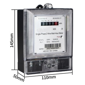 220V kỹ thuật số điện năng lượng mét nhà sử dụng điện tử giai đoạn duy nhất mét 60Hz kỹ thuật số điện mét - Product Image 4
