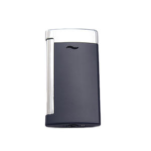 Briquet coupe-vent de haute qualité bleu flamme droite allume-cigare ensemble de fumer - Product Image 6