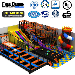 <span class=keywords><strong>Parque</strong></span> de Diversiones Comercial, Aventura Deportiva, Juegos Infantiles, Equipo de <span class=keywords><strong>Parque</strong></span> de Atracciones, Trampolín, Área de Juegos Interior para Niños - Product Image 1