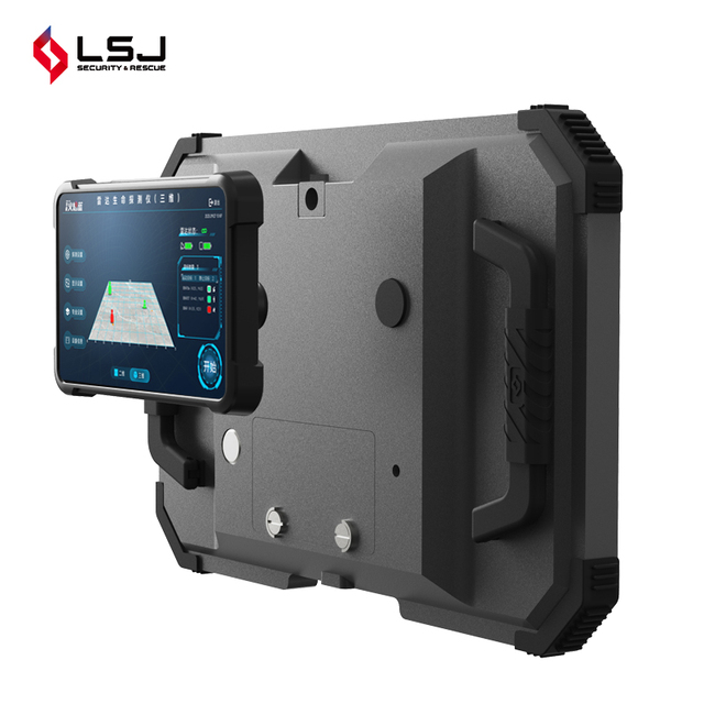 LSJ Real Time 3D Positioning Wall Radar Life Detector High Accuracy Multi Target Rescue Search Rugged Design 10h Operating Time