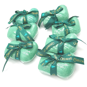 Bombes de bain effervescentes naturelles et biologiques en forme de feuille, colorées, pour Noël, en marque privée, idéales pour les cadeaux de <span class=keywords><strong>chaussettes</strong></span> - Vente chaude - Product Image 2
