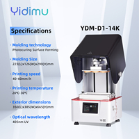 Impresora 3D YIDIMU 8K Automática, Nueva, de Aleación de Aluminio y Resina, LCD, Tipo Escritorio, Alta Precisión, USB/Wifi, 1 Año de Garantía