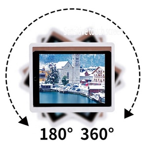 Support de <span class=keywords><strong>tablette</strong></span> de douche étanche à rotation 360° pour salle de bain et cuisine avec support mural tactile pour iPad - Product Image 4