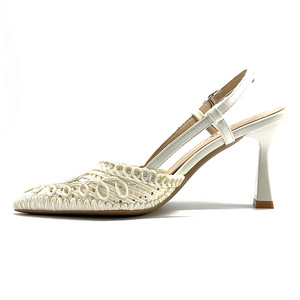 Prodotti Dropshipping donna pump primavera estate tacchi alti sandali a spillo taglio a rete <span class=keywords><strong>scarpe</strong></span> da sposa con Design a punta <span class=keywords><strong>scarpe</strong></span> - Product Image 5