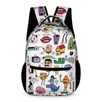Mochila Oxford Antirrobo Grande 2026 con Compartimento para Computadora y Cierre, Impresión a Todo Color por Sublimación Personalizada SIN MOQ para Adolescentes