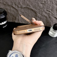 Premium Imd Full-Cover Magnetische Verborgen Camera Lenshouder Stand Anti-Drop Schokbestendige Telefoonhoes Voor Iphone 17 Pro Max