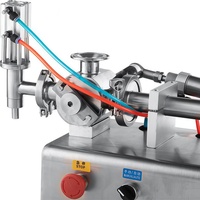 Machine de remplissage manuelle industrielle pour sauces (tomate, chili, BBQ) en pots et sachets