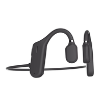 Headphone Olahraga Nirkabel Open Ear dengan Layar LED Penunjuk Baterai OEM Headset Earhook untuk Lari dan Kebugaran Luar Ruangan