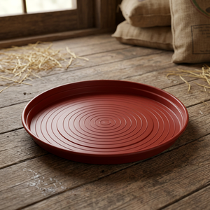 Crown 147 Produits pour animaux de compagnie tendance et très demandés Nouveautés Bac à nourriture pour volailles en plastique de forme ronde simple pour l'intérieur et l'extérieur - Product Image 2