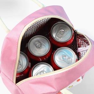 Bolsa de almuerzo aislada con dibujos animados, bolsa de tela Oxford con estampado de animales para niños y adultos, almacenamiento de viaje - Product Image 5