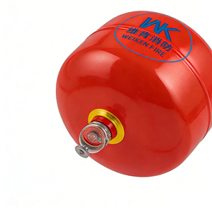 Dispositivo de Extinção de Incêndio a Gás Heptafluoropropano Estilo Chão Acessórios de Extintor de Incêndio em Aço FM200 - Product Image 3