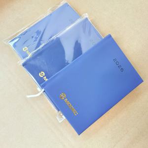 Marketing de negocios corporativos personalizado 2025 2026 diarios de cuero pu diario <span class=keywords><strong>agenda</strong></span> diario inglés - Product Image 5