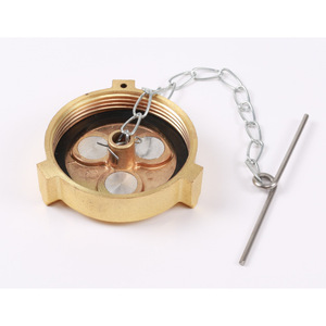 Tapa de Tanque de Combustible de 2-1/4 Pulgadas para Camiones Ford Clase L de Uso Pesado 1990-1998, Material de Cobre con Cadena - Product Image 2