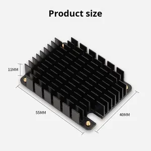 Пассивный радиатор из алюминиевого сплава для Raspberry <span class=keywords><strong>Pi</strong></span> CM5 с термопастой, антикоррозийный и антиокислительный, для Compute Module 5 - Product Image 4