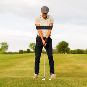 Entrenador de Swing de <span class=keywords><strong>Golf</strong></span> Portátil con Cinturón de Ajuste de Tensión para Corrección de Brazos y Postura, Uso en Exteriores (Material de Poliéster) - Product Image 2