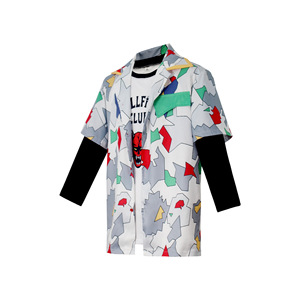 Stranger Things <strong>Hellfire</strong> <strong>Club</strong> <strong>Shirt</strong> Dustin <strong>Shirt</strong> Children's Sleeveless <strong>T</strong>-<strong>Shirt</strong> Polyester Spandex Printed Halloween Party - Product Image 3