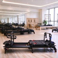 Machine de Pilates portable en alliage d'aluminium pour studio, personnalisable avec logo, vente directe usine