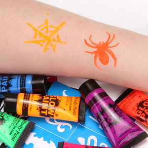 <span class=keywords><strong>Peinture</strong></span> corporelle et visage fluorescente UV Shinein pour enfants, maquillage d'Halloween 10ml - Product Image 6