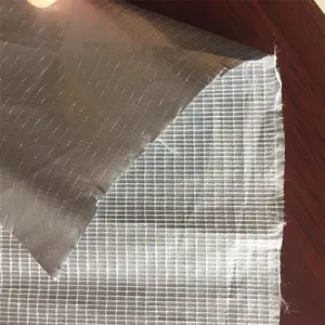 Polyester Scrim Lighting Scrims Backing Mesh Rolls Composite For Plastic Fabric