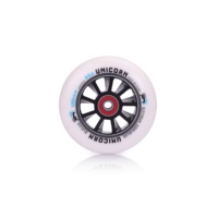 Patins à roulettes de vitesse HZ SSW01 85A Super High Rebound White ABS avec roues de 110 mm et 125 mm pour la course en extérieur