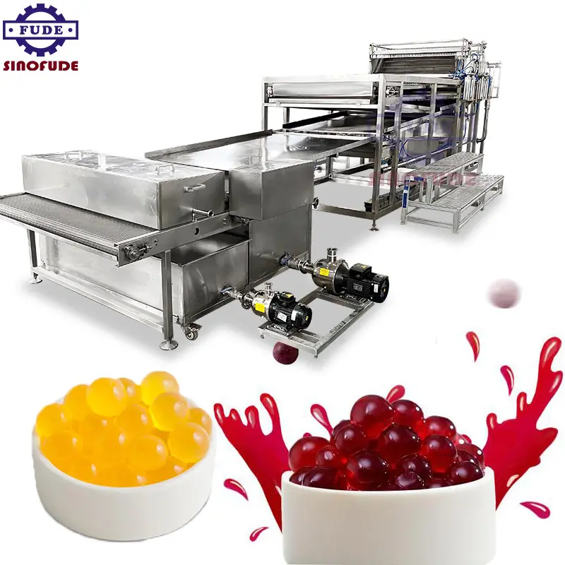 Automatische Ronde Tapioca Parel Jelly Ball Maker Machine Bubble Tea Sap Popping Boba Bursting Kralen Maken Machine Voor Melkthee
