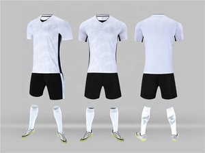 Toptan yeni malzemeler özel tasarım renk süblimasyon futbol forması Jersey kulübü özel numarası adı futbol tişörtü spor - Product Image 4