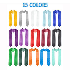 Robe de remise de diplôme américaine en gros, personnalisée, unisexe, en tissu tissé, tenue académique avec logo pour les universités et les lycées - Product Image 2