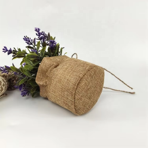 Fabricante, venta al por mayor, precio barato, 100%, maceta de tela de yute ecológica natural, maceta de yute, maceta para jardín, diseño bonito - Product Image 5